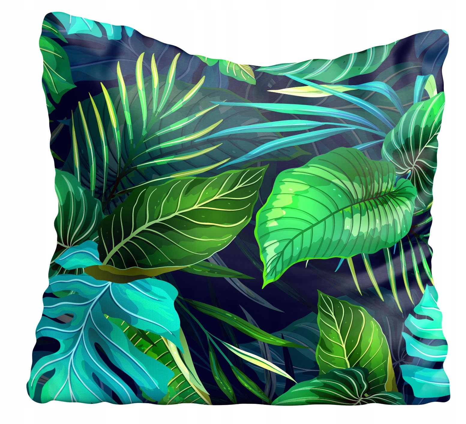 

Poszewka na poduszkę liście tropik 40x40cm 3046