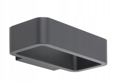 Vonkajšie nástenné svietidlo, vonkajšia Led lampa, moderná grafitová Muno