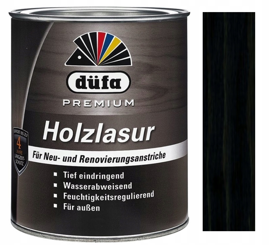 

Niemiecka Lazura Dufa Holzlasur 2,5L Heban