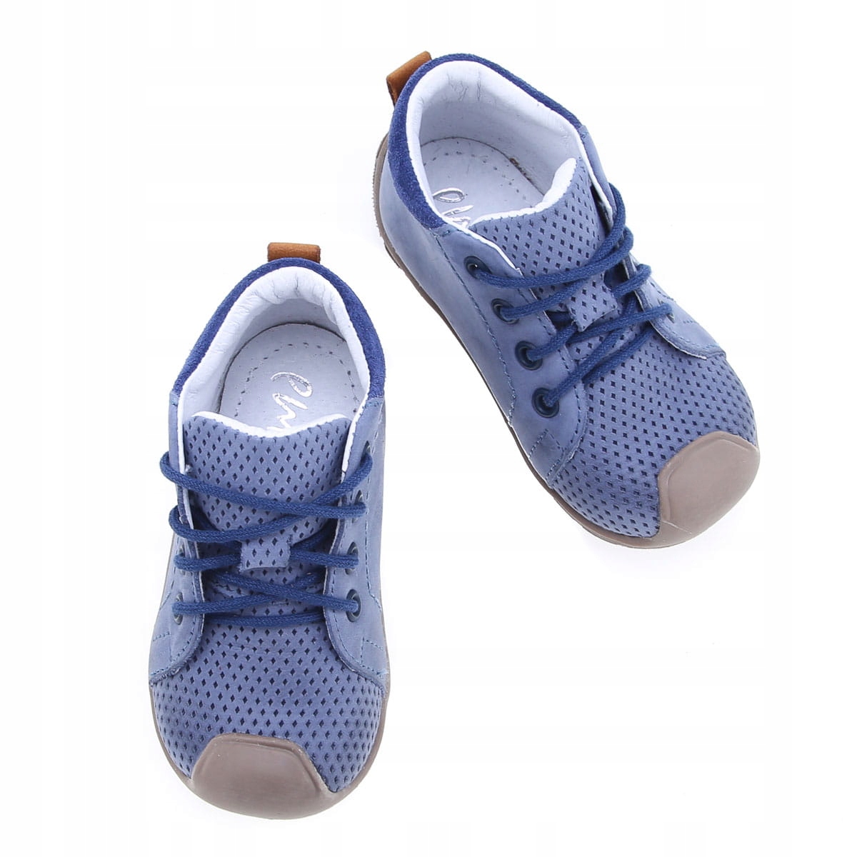 Buty chłopięce EMEL E2388G niebieskie - 22 Płeć chłopcy