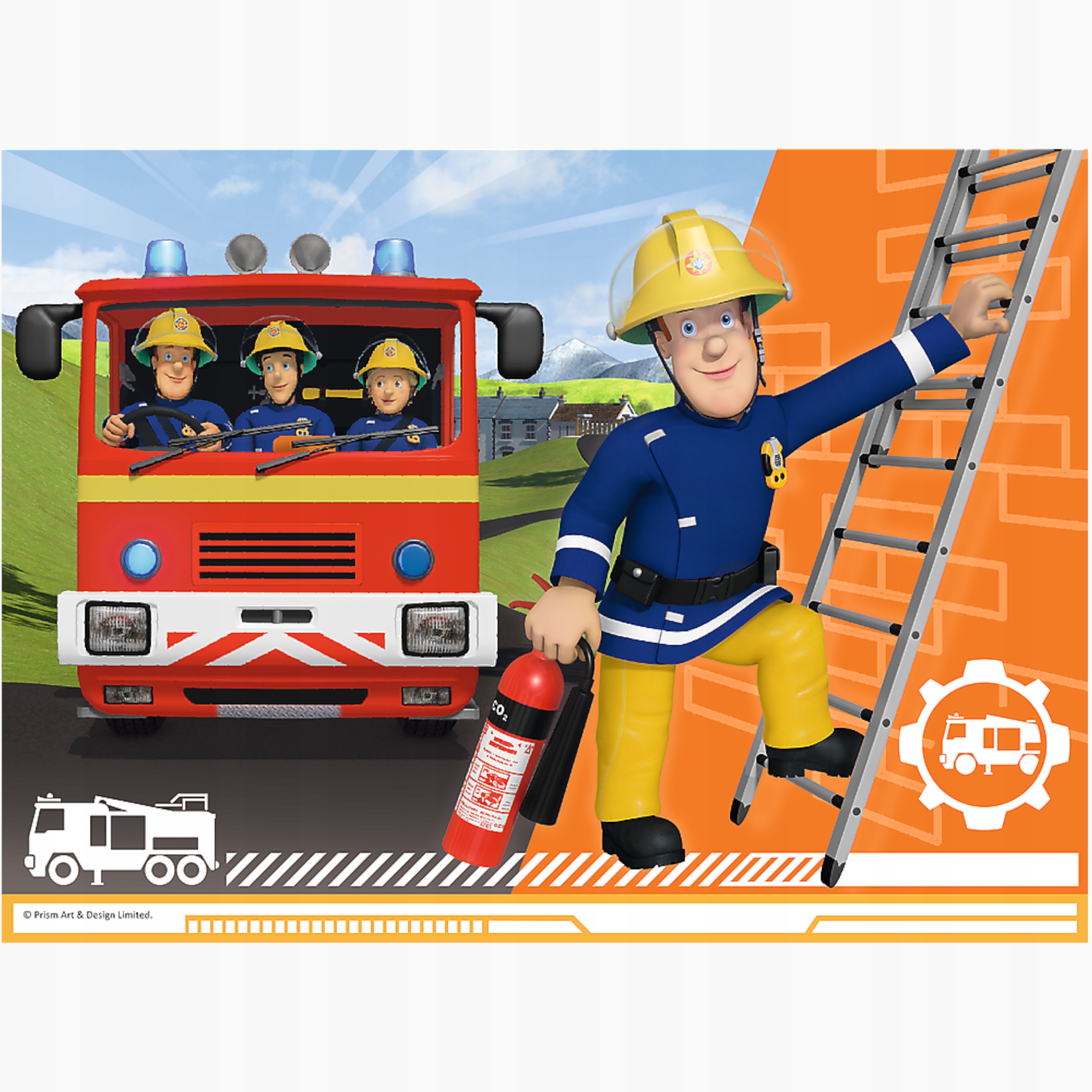 Puzzle 20 miniMAXI Strażak Sam 20 elementów 3+ Trefl 21113 Marka Trefl