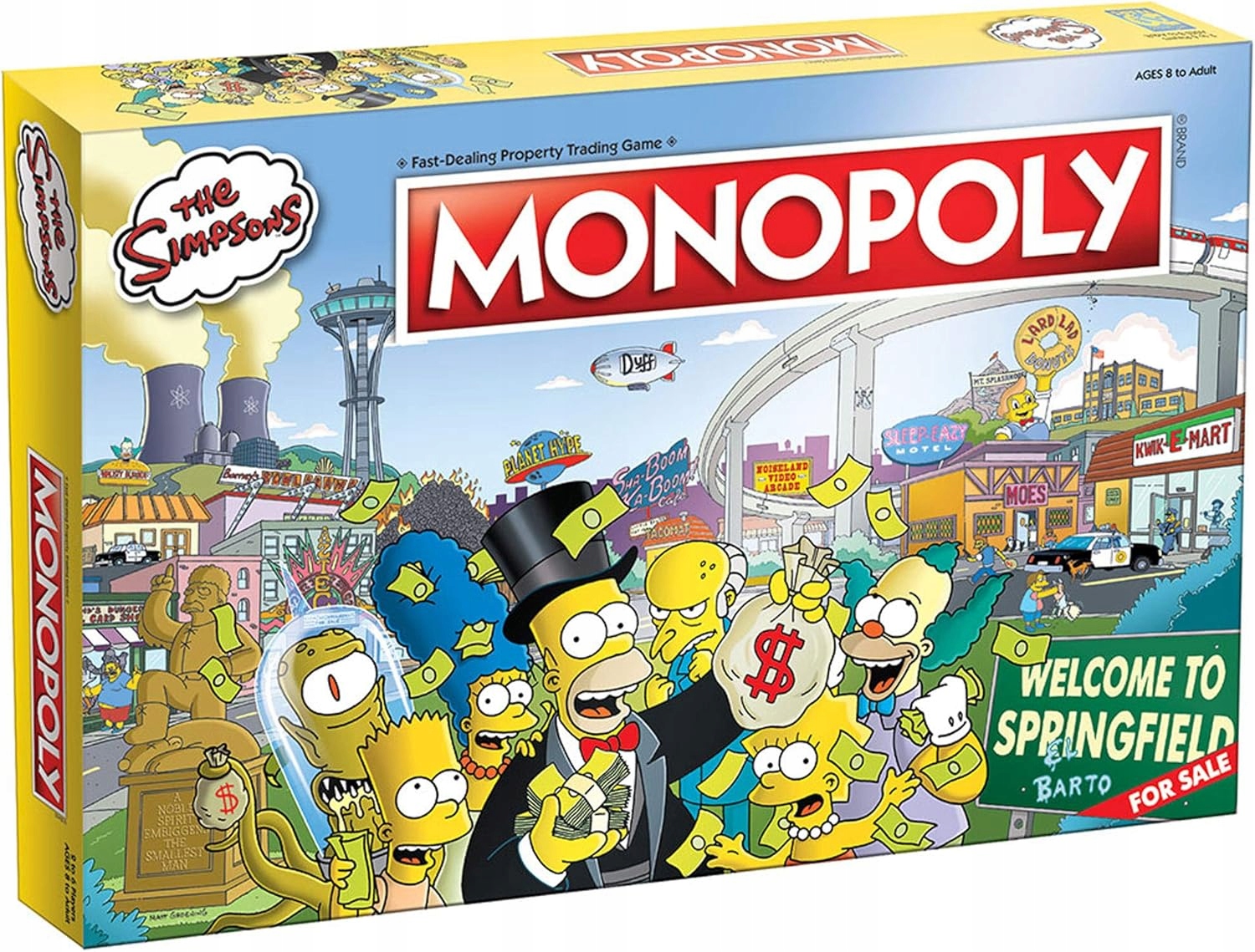 Gra planszowa Monopoly The Simpsons USAOpoly