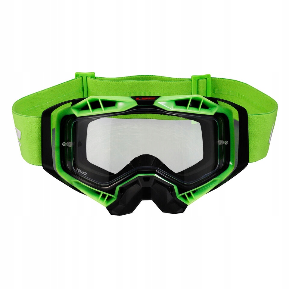 Okuliare Okuliare LS2 Aura Green Štvorkolka Cross Motocykel Skúter Schválená Značka