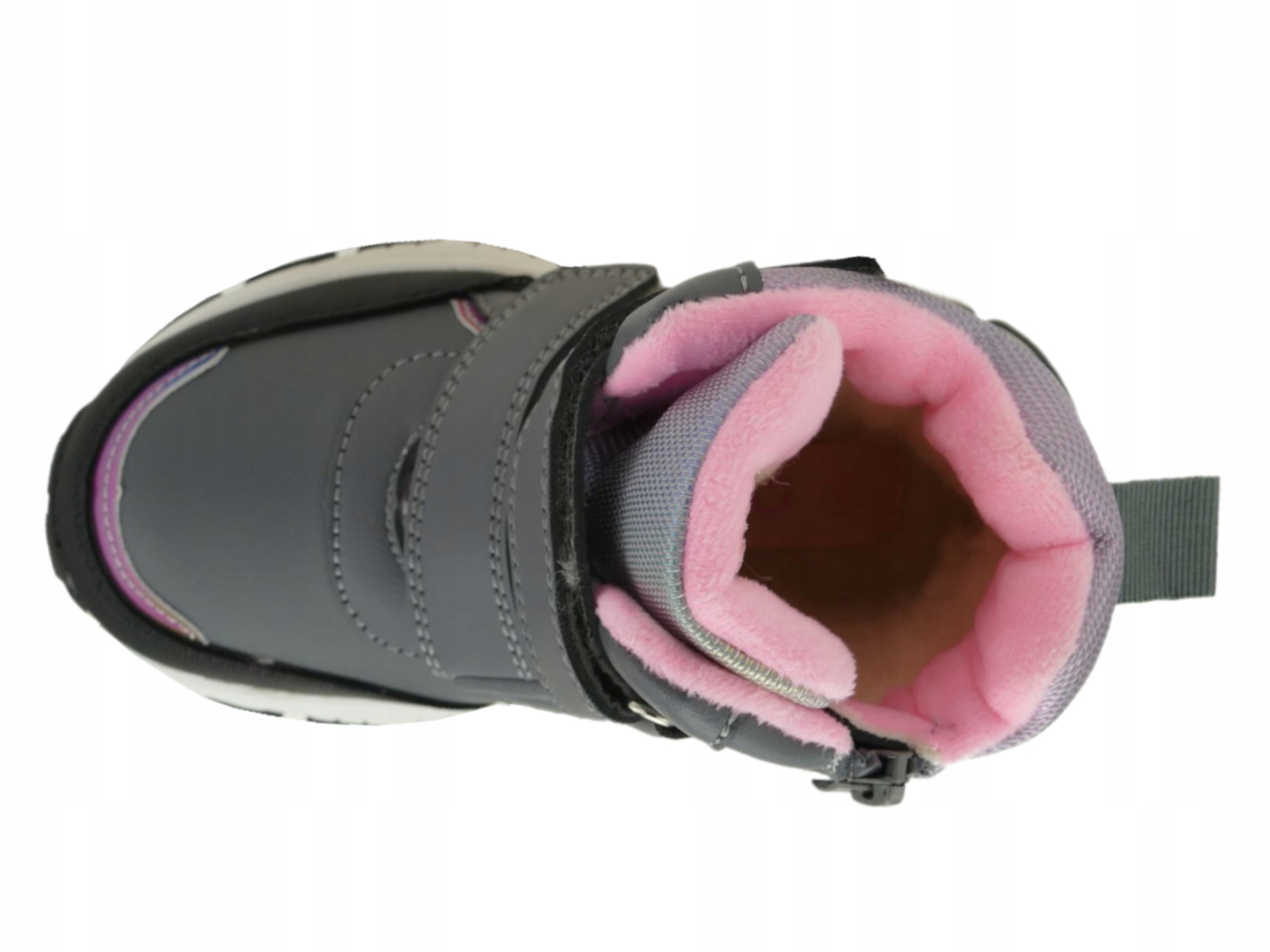 BUTY ZIMOWE DZIEWCZĘCE OCIEPLANE ŚNIEGOWCE RZEP 31 Płeć dziewczynki