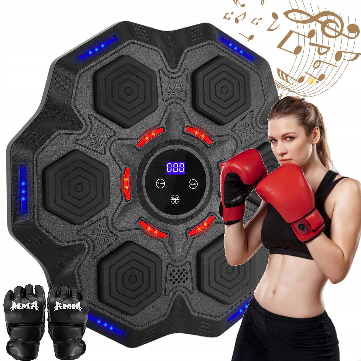 Boxovací Tréninková Deska Na Zeď, Bluetooth Trenažér, Hudební Tabule