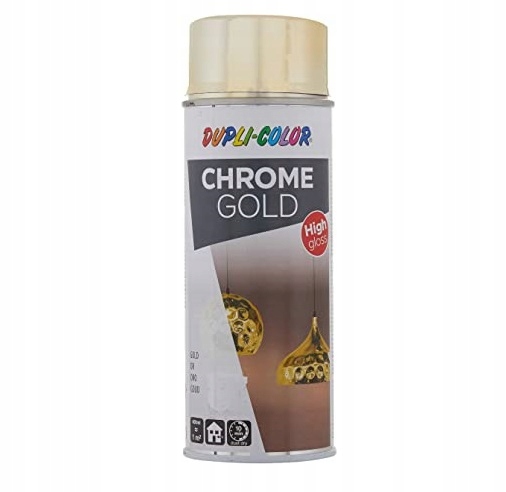 

Super Chrom Farba Spray Lakier Złoty 150 ml