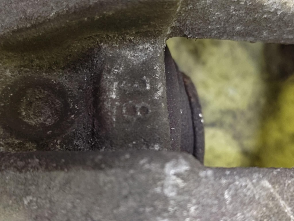 OPEL VECTRA C caliper brake left rear part