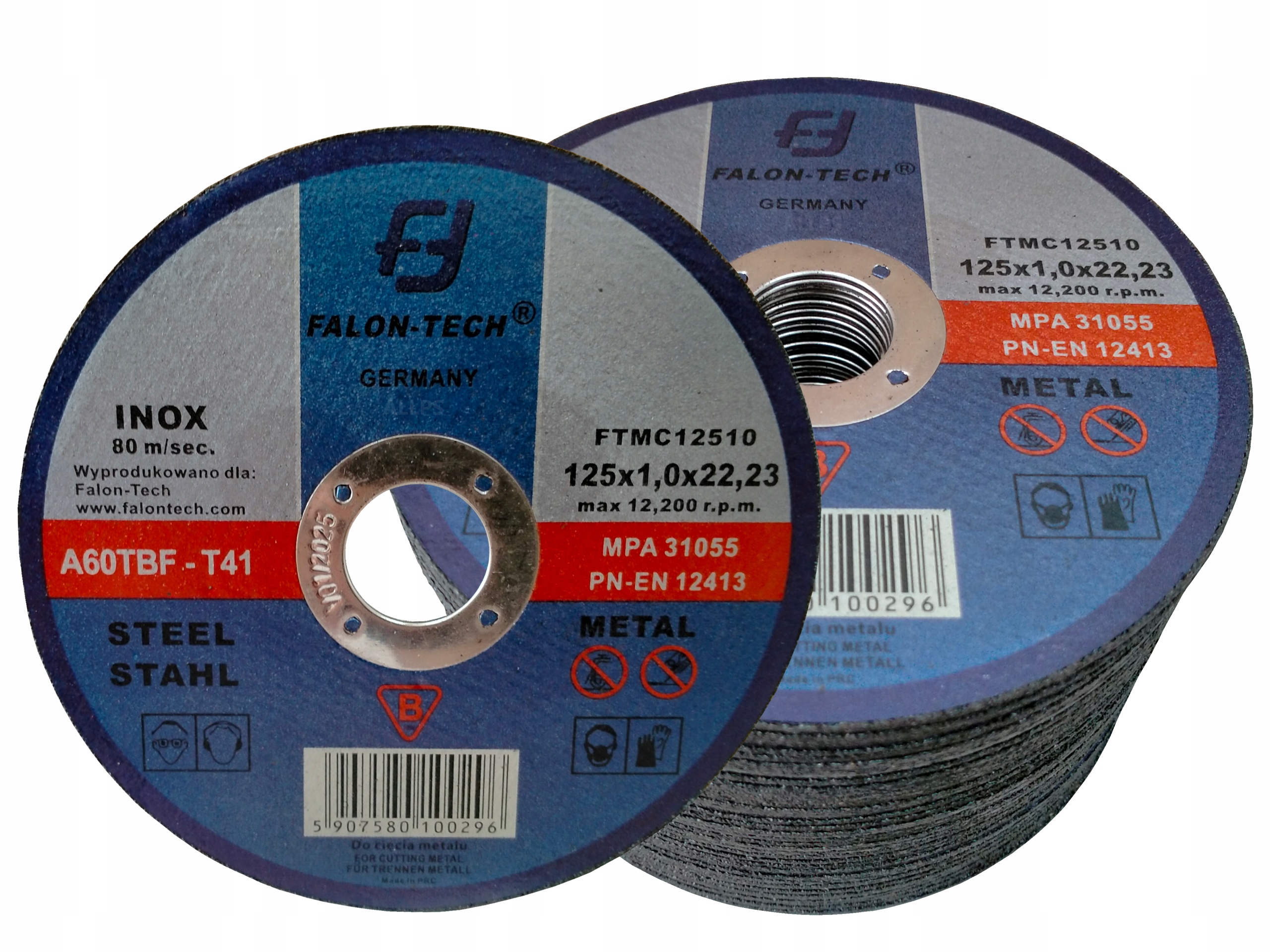 

Tarcza Do Cięcia Metalu Inox Stali Czarnej 125x1