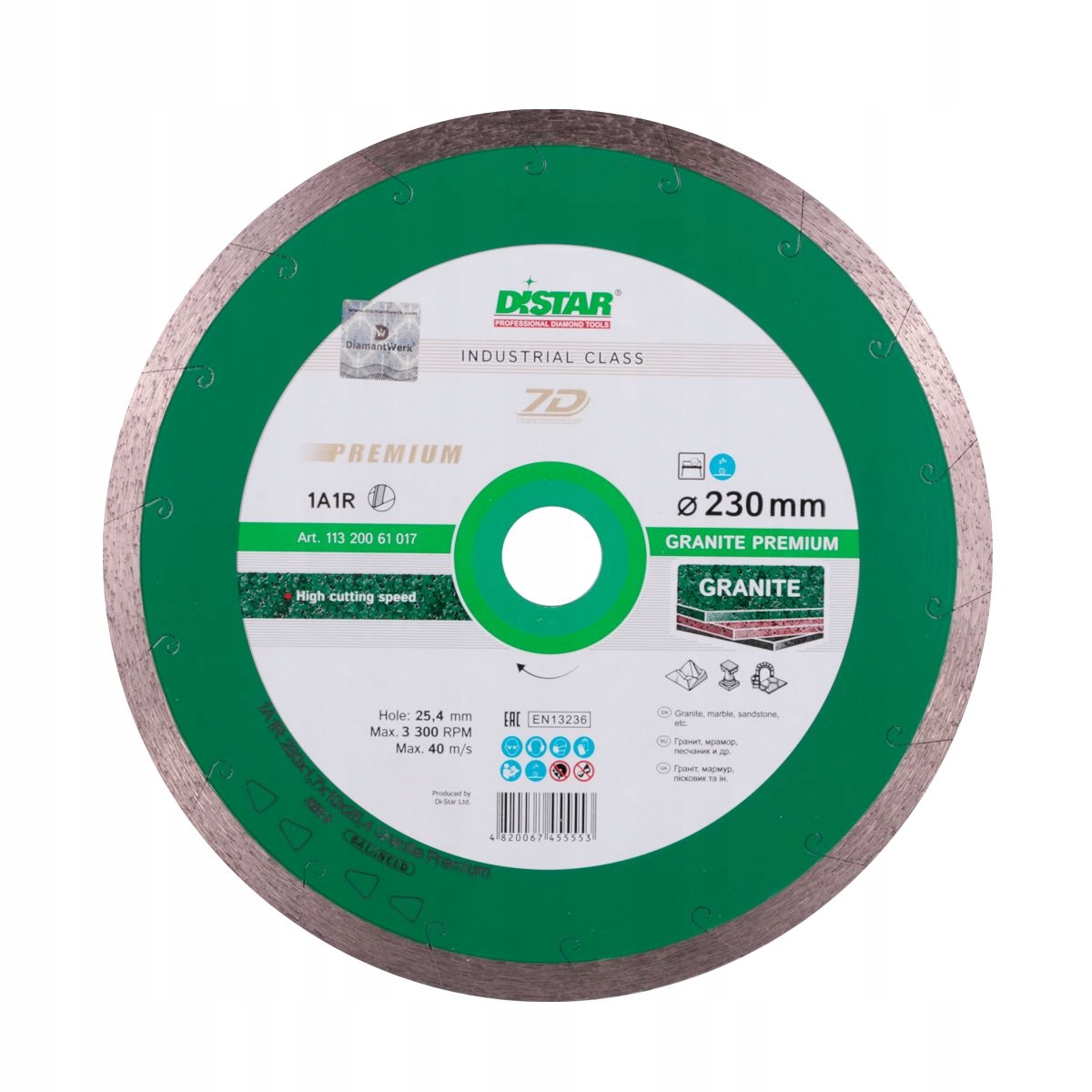 Distar Diamantový Kotouč Granite Premium 230 mm