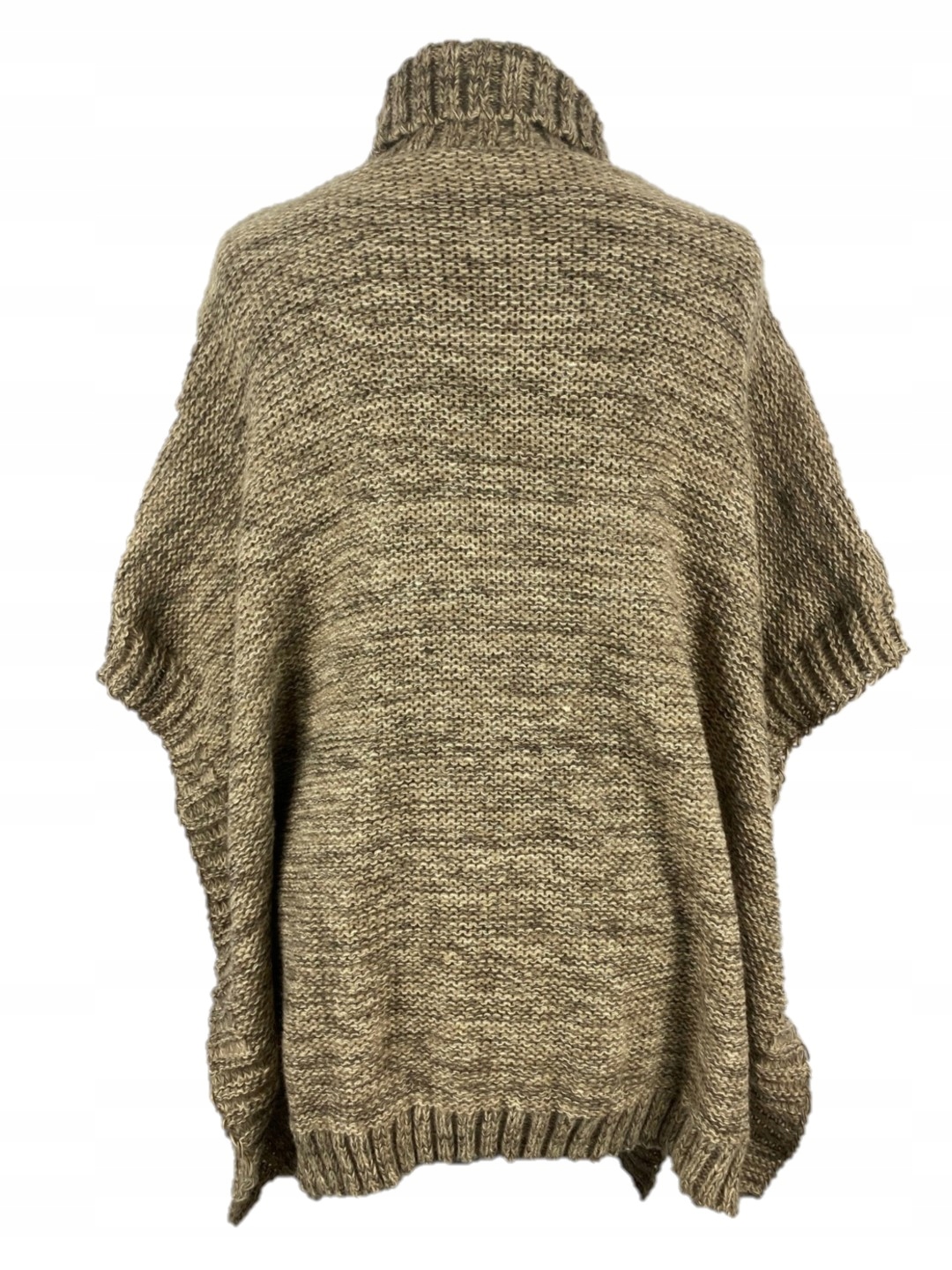 KAMIZELKA SWETERKOWA PRĄŻKOWANY Z OPUSZCZONYMI RAMINONAMI CASUAL SHEIN S 36