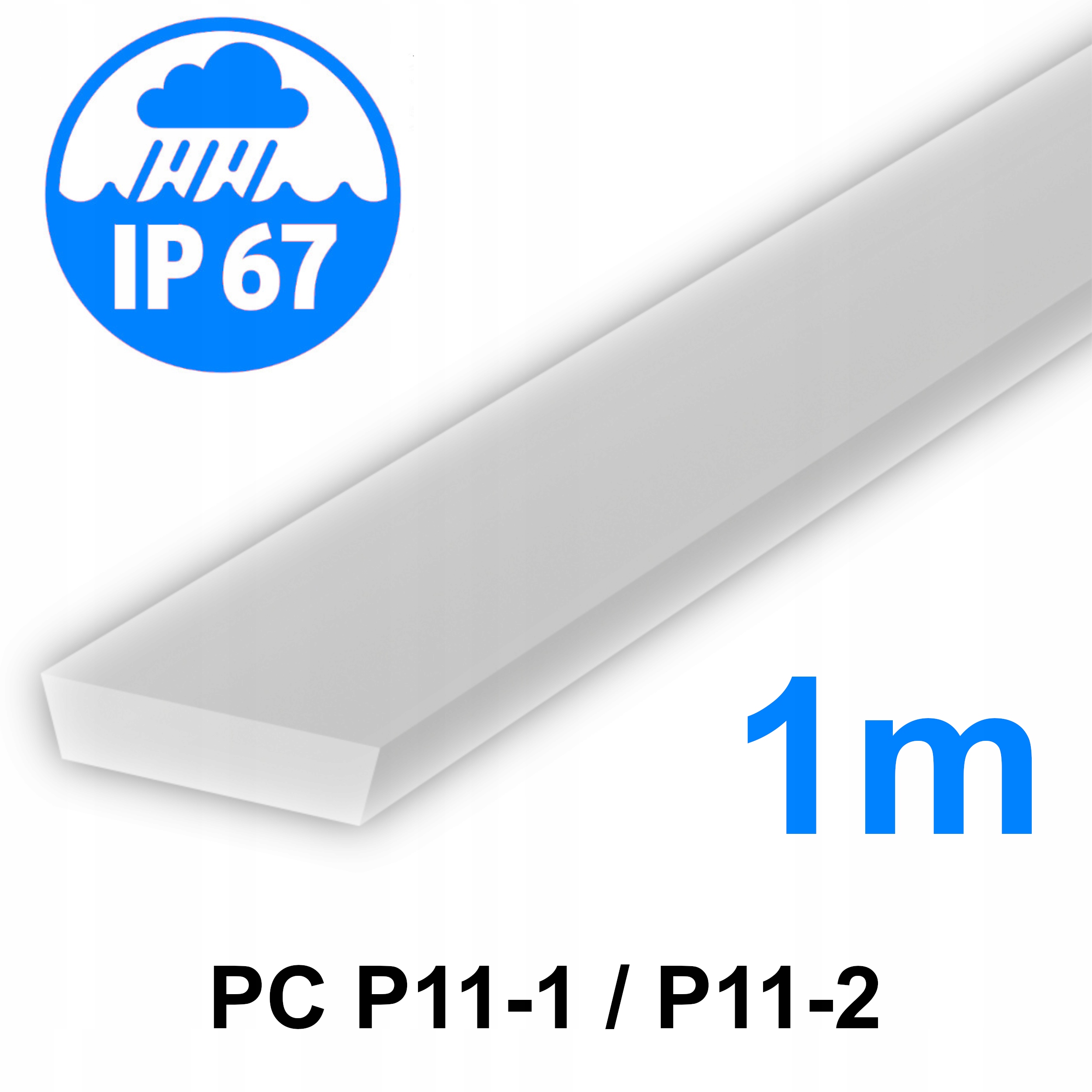 KLOSZ C5 DO PROFILU WODOODPORNEGO P11-1/2 IP67 1M