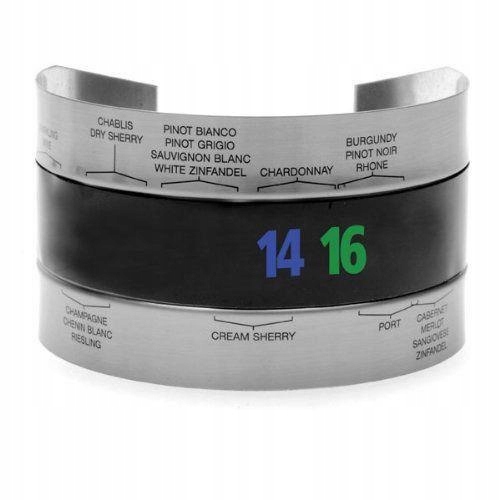 TERMOMETR DO WINA OPASKA NA BUTELKĘ ZE STALI Producent Gadget Master