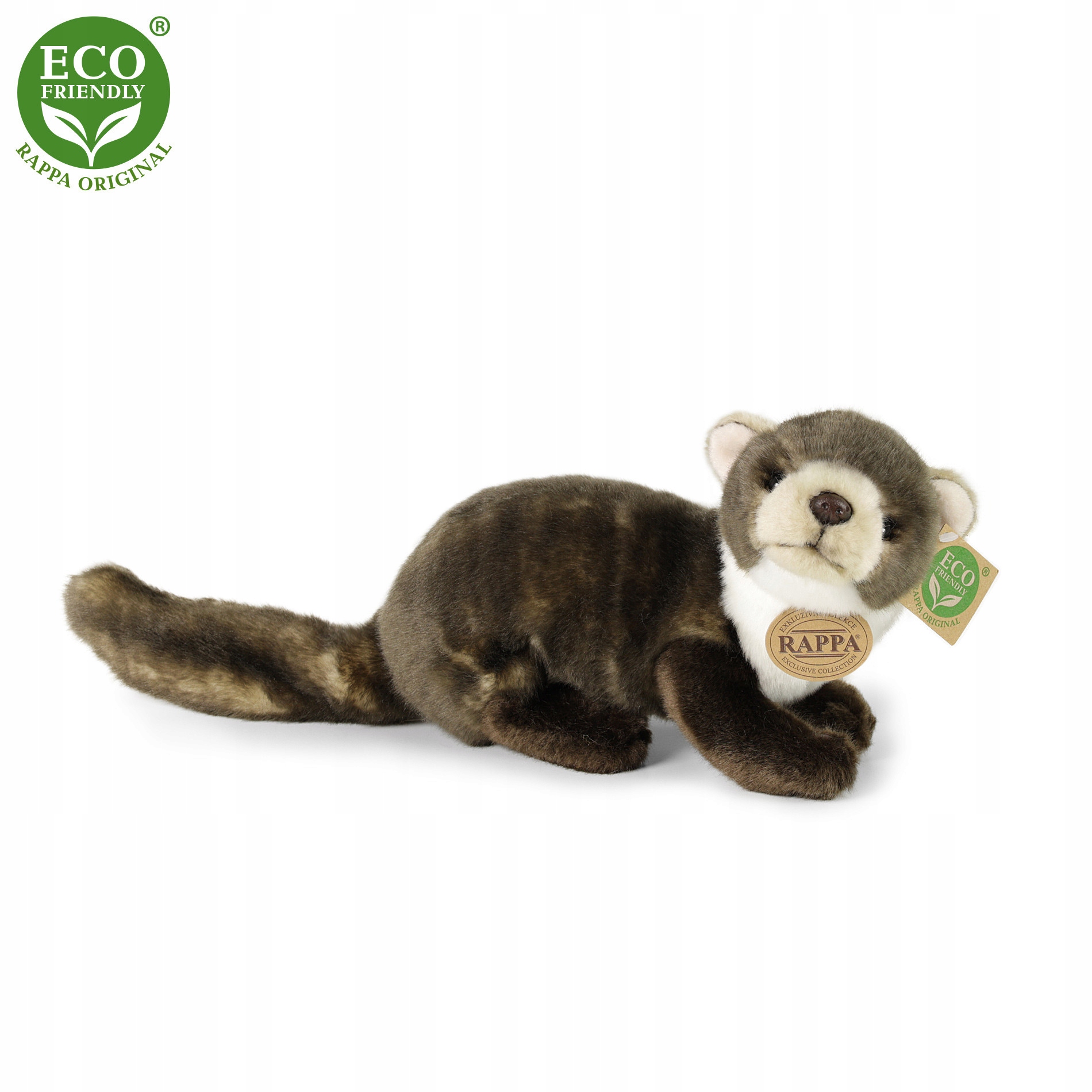 MASKOTKA KUNA 38cm WYDRA MARTEN REAL PLUSH 38cm Marka Rappa