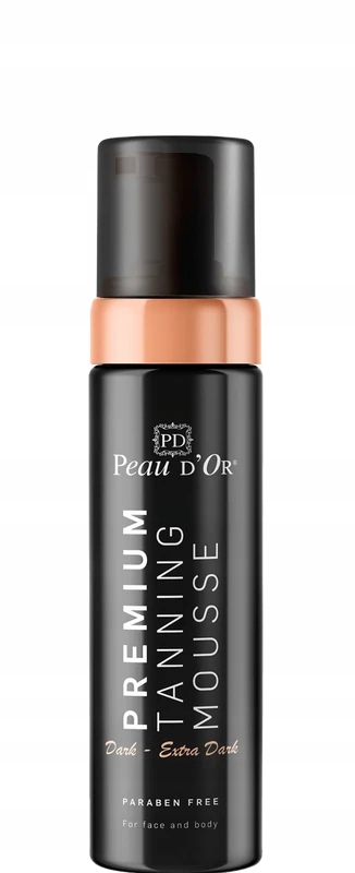 Medium Dark Mousse Premium cieman pianka samoopalająca do ciałą