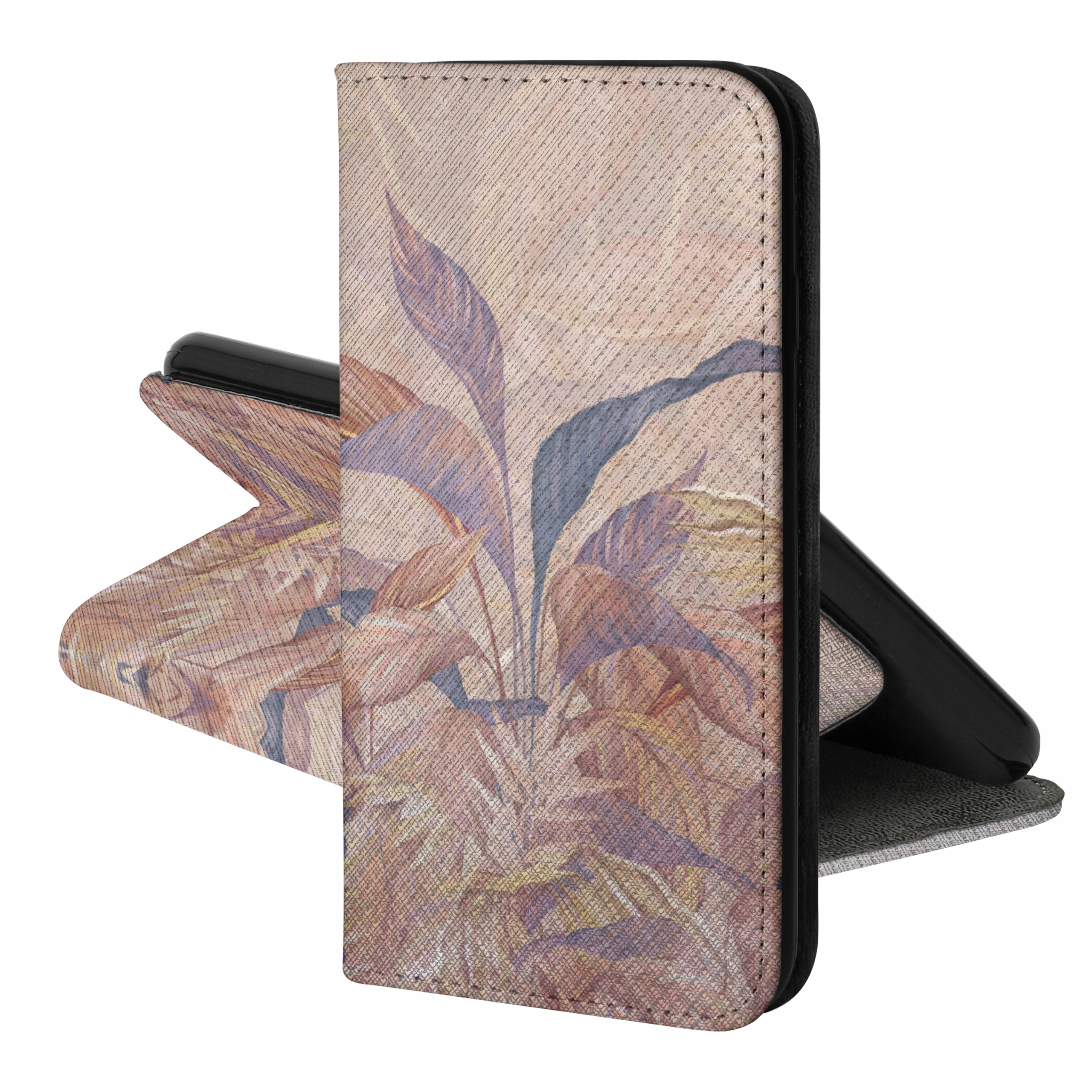 

Etui Magnet Do Samsung Galaxy A32 4G Liście