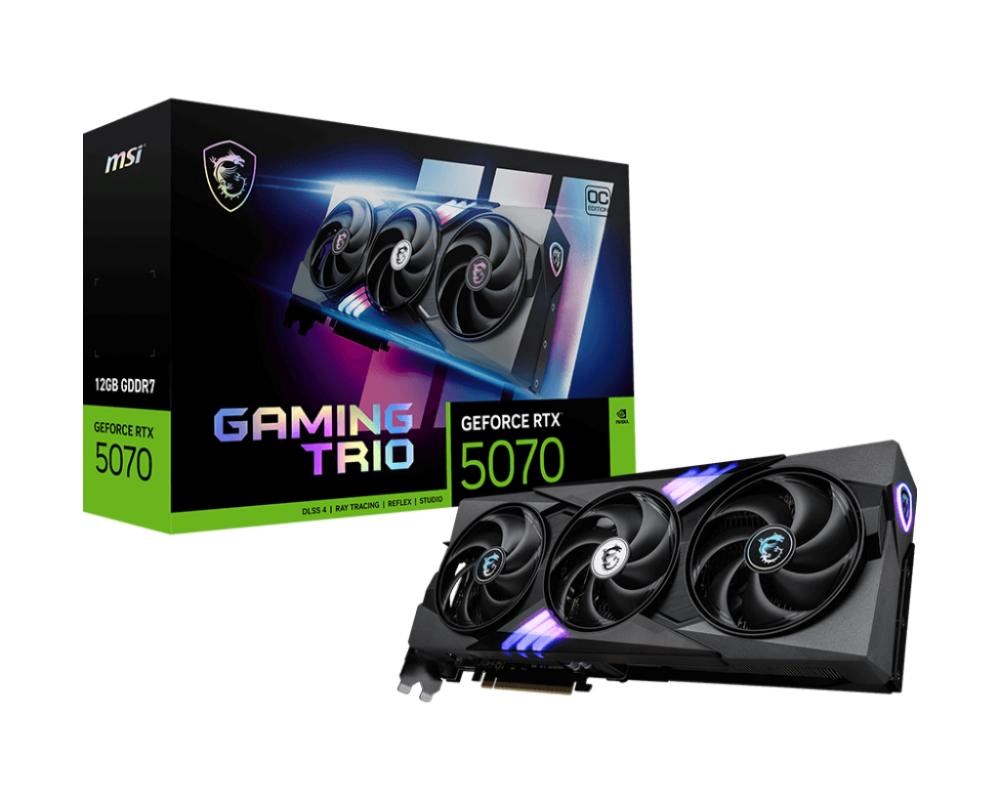 Msi GeForce Rtx 5070 12G Gaming Trio Oc