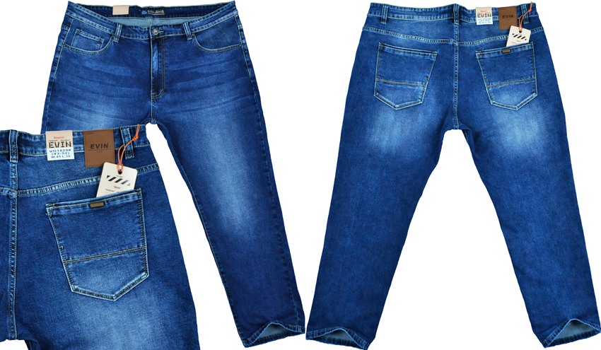 

Spodnie męskie dżinsowe jeans Evin VG1829 110/44