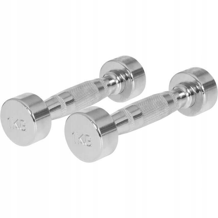 HANTLE 2x1KG ZESTAW HANTLI CHROMOWANYCH GORILLA