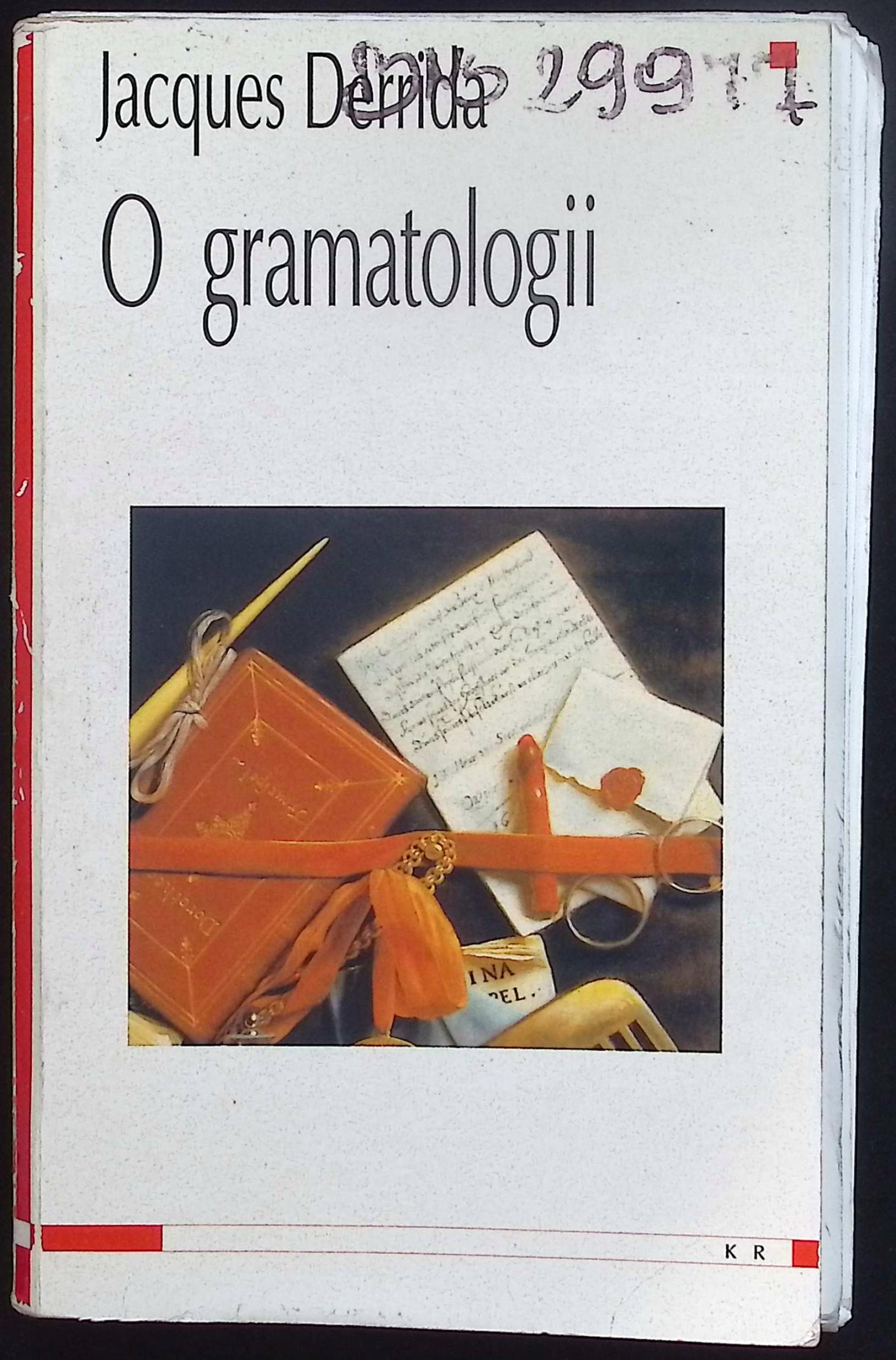 O gramatologii Jacques Derrida