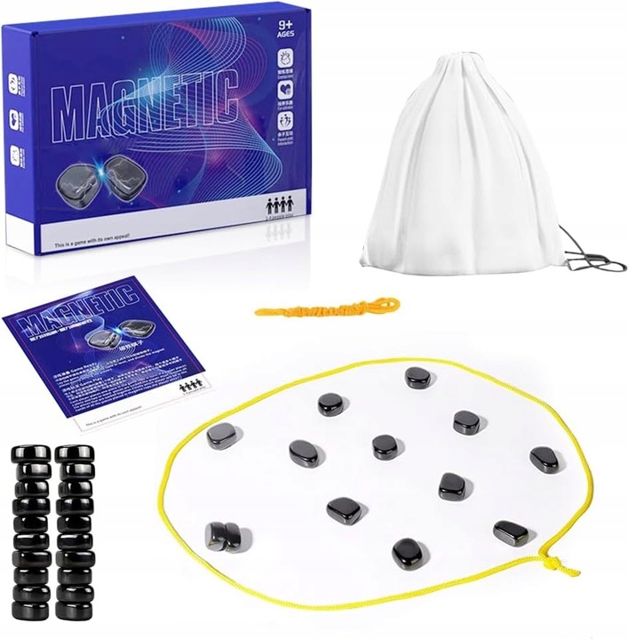 GRA MAGNETYCZNE KAMIENIE MAGNETYCZNA PLANSZOWA STRATEGICZNA Minimalna liczba graczy 2