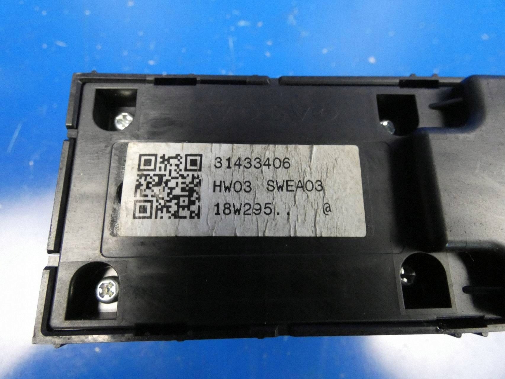 VOLVO V60 II S60 III XC60 II window control switch left front driver´s