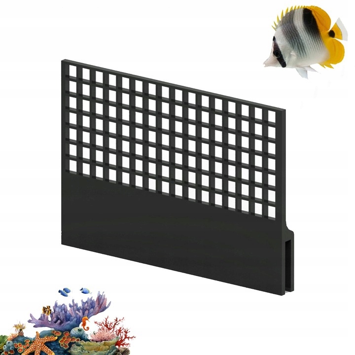 Přepadový hřeben pro akvárium sump mřížka 68 cm separátor
