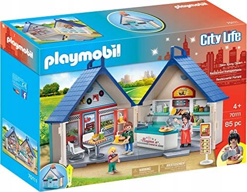 

Playmobil City Life Przenośny Imbis Bar 70111