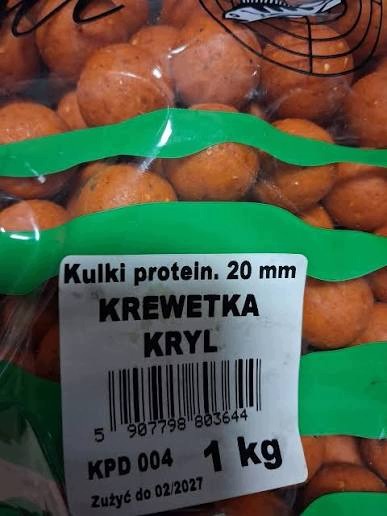 Stil Kulki Proteinowe Krewetka Kryl 20MM 1KG