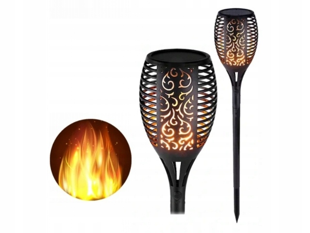 solární lampa pochodeň Velká 78 cm 5900
