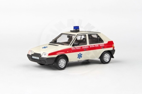 Abrex Škoda Favorit 136L (1988) 1:43 Oúnz Praha 1