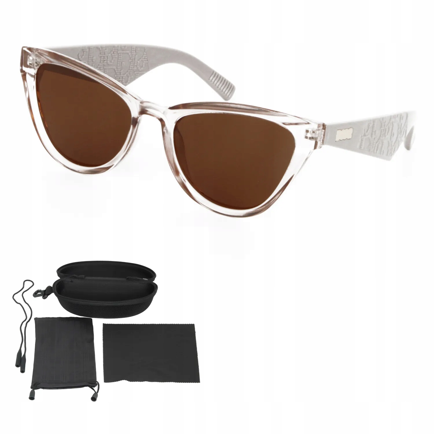 Získejte filmový lesk: Dámské transparentní polarizační brýle PR9175 C5