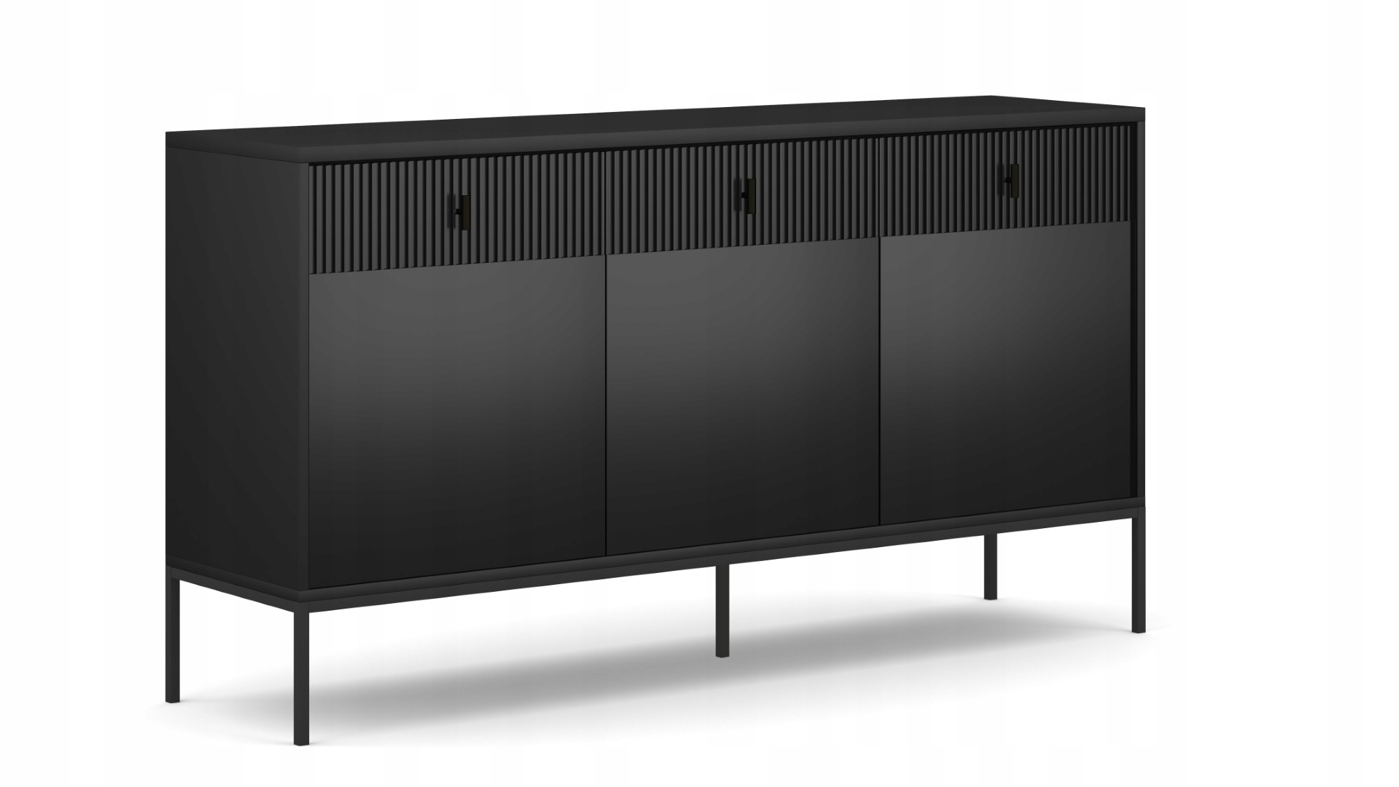 Komoda Maggiore 154,5 cm czarna