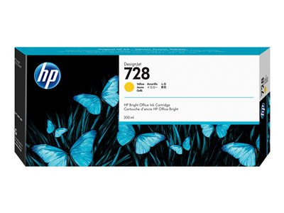 Hp 728 žltý atrament (F9K15A) originál