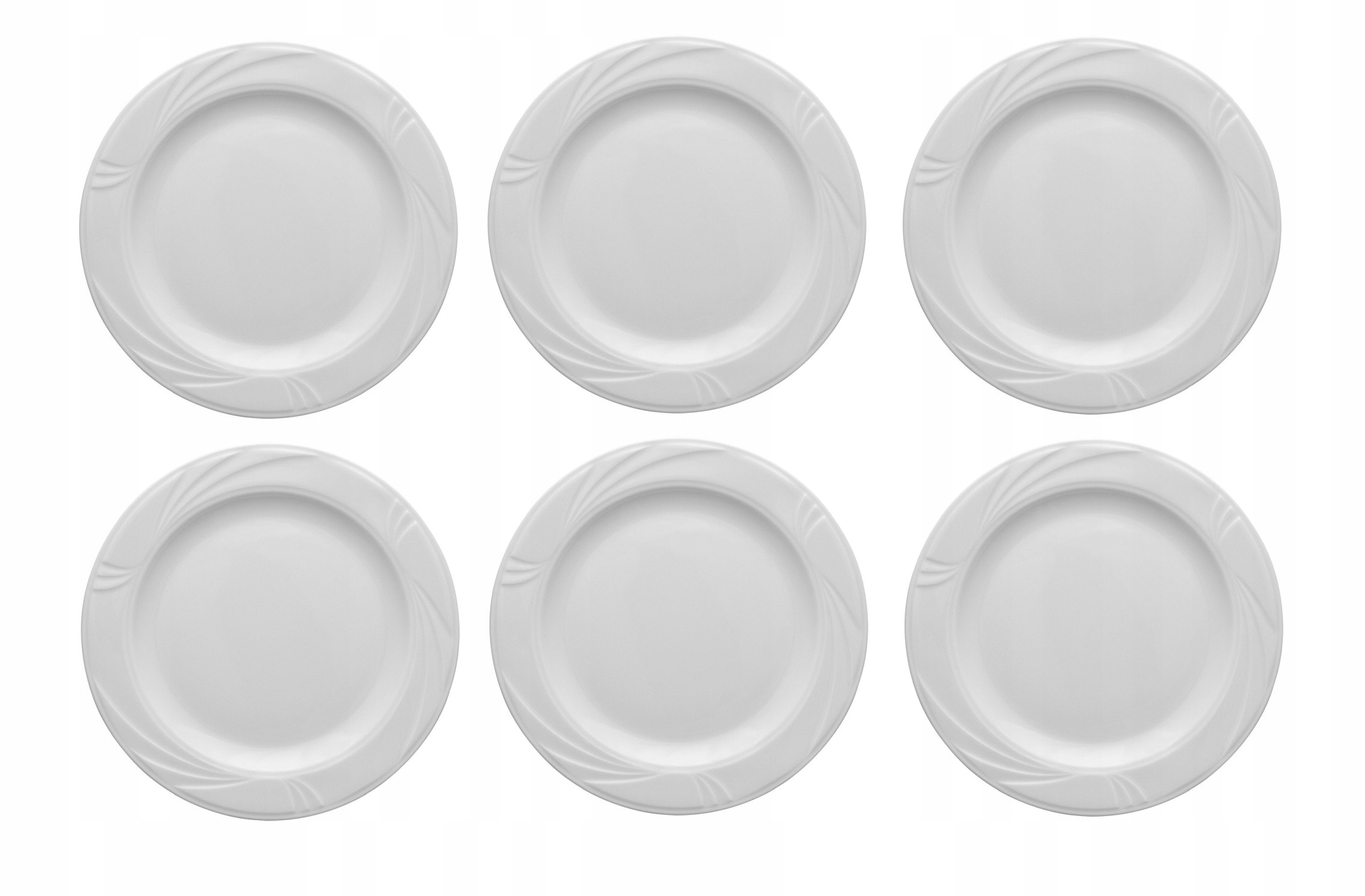 LUBIANA ARCADIA 6 x TALERZ PŁYTKI DO CIASTA 16,5