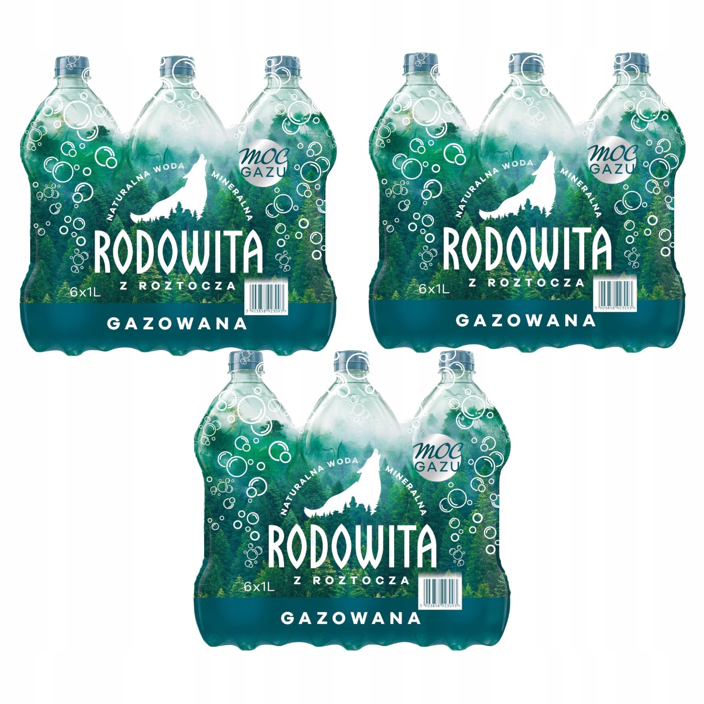 Levně Minerální voda Rodowita z Roztocza perlivá 18 x 1 l