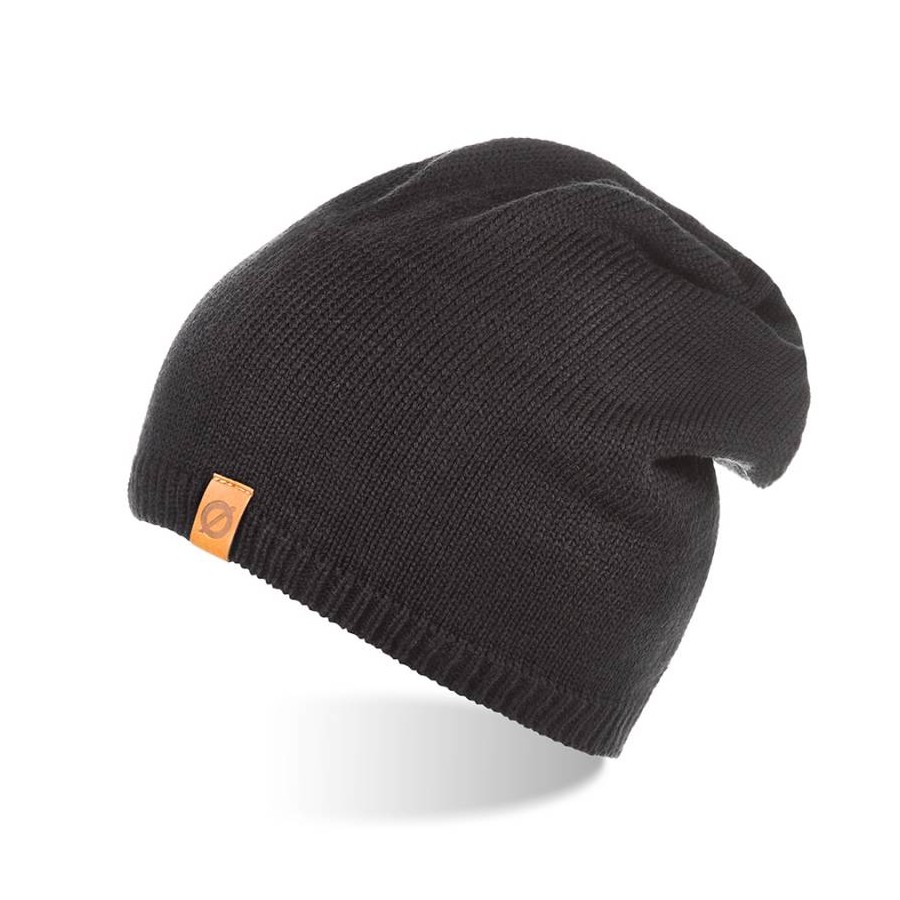 

Ciepła Męska Czapka Zimowa Z Polarem Beanie CZ2-BL