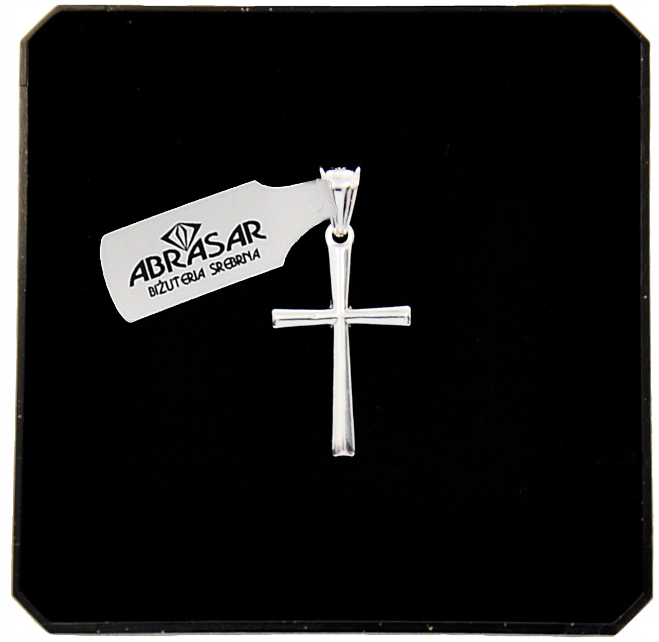 

Srebrny Mały Krzyż Krzyżyk Srebro Srebrne Krzyże