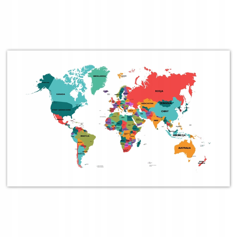 Fototapety flizelina 416x254 Mapa Świata