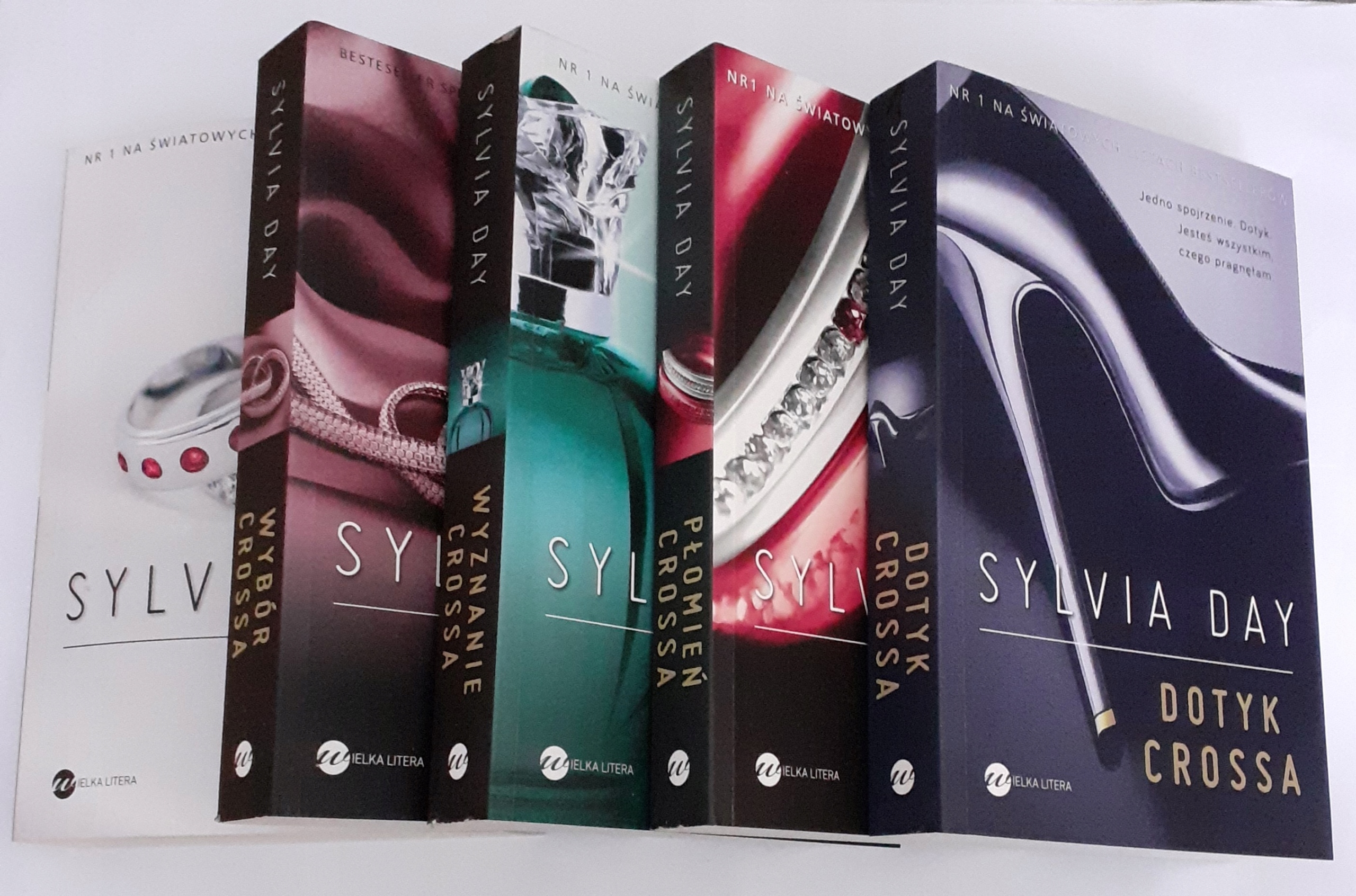 SYLVIA DAY - Dotyk Crossa + 4 inne