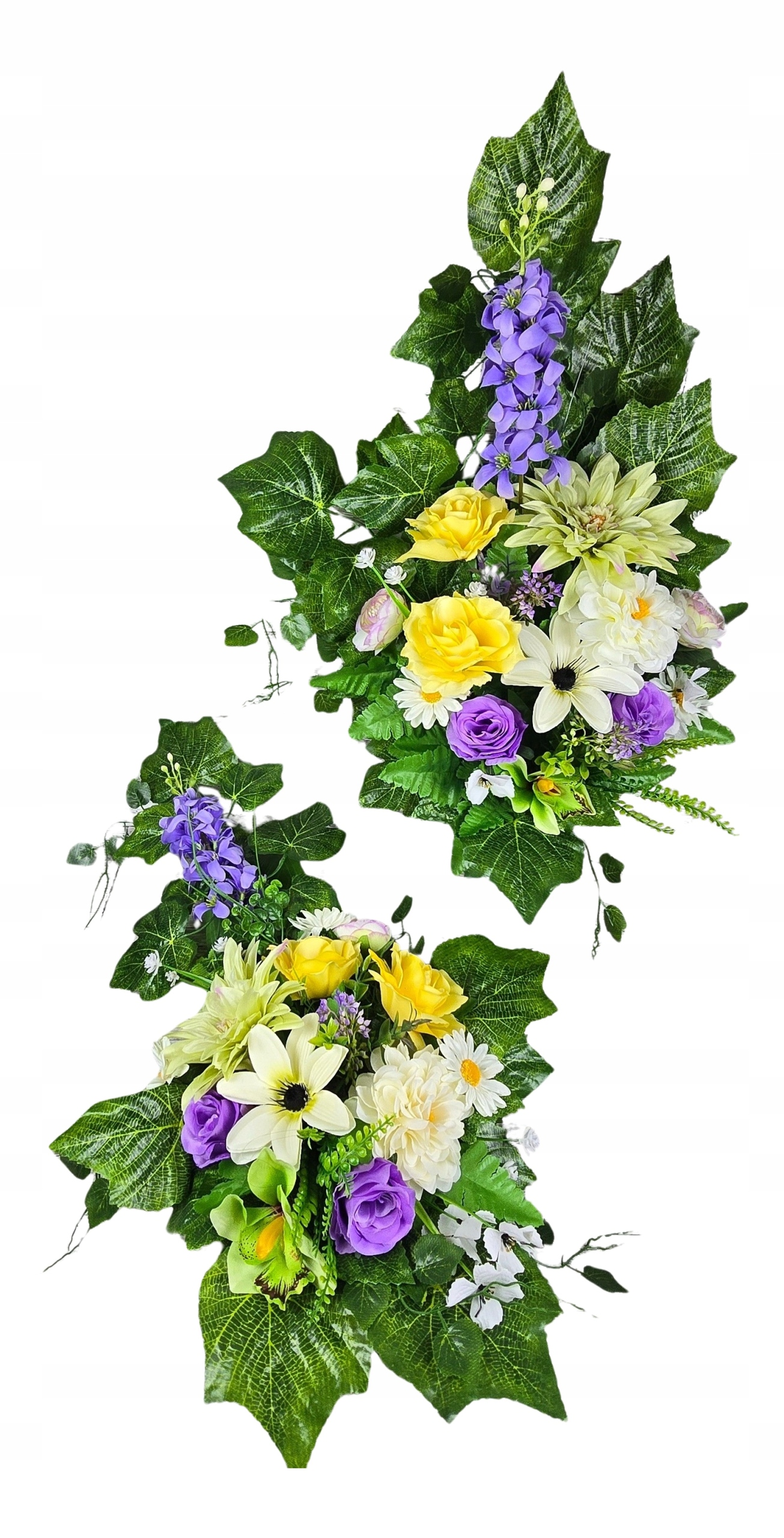 Komplet Kytice Na Hrob Jarní Hřbitov Kompozice Náhrobní