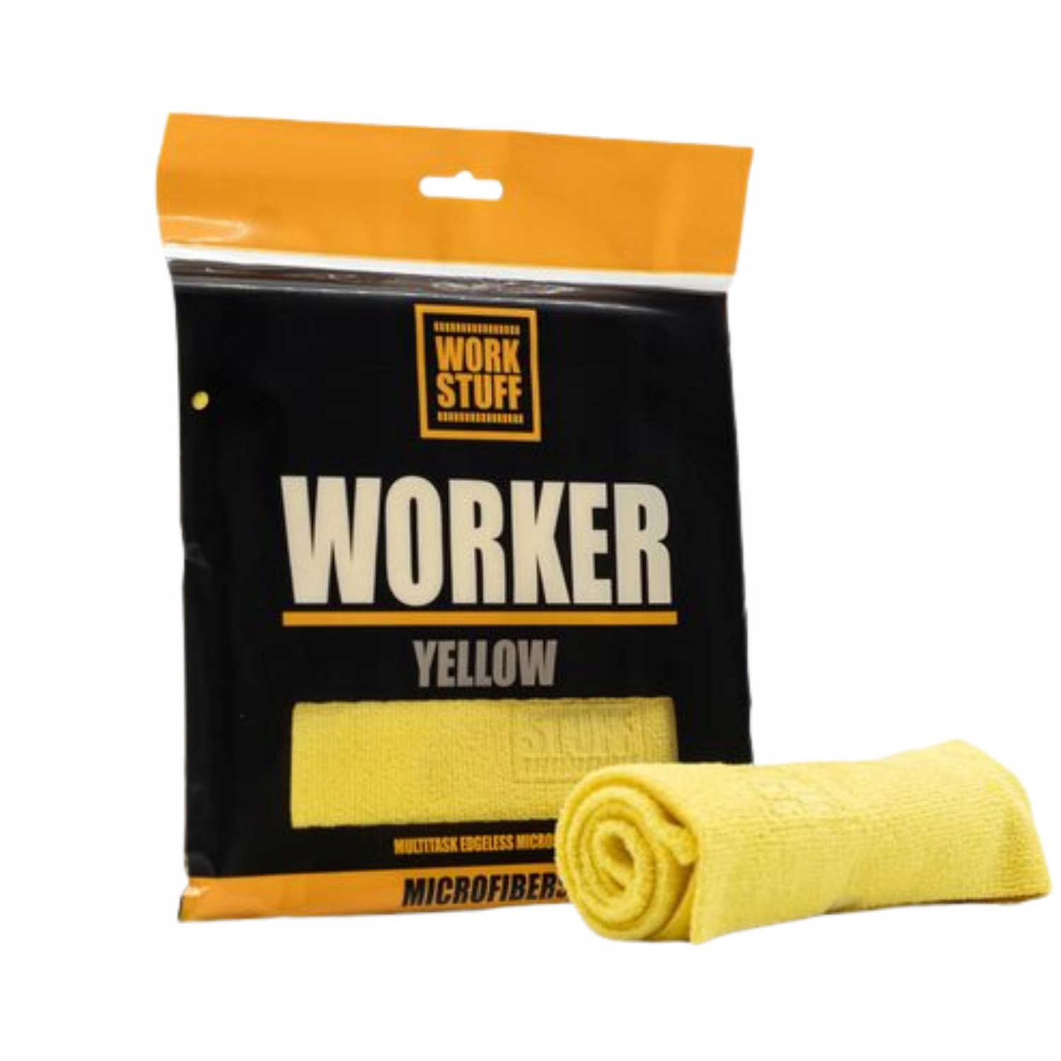 Work Stuff Worker Yellow 40X40CM 320GSM uniwersalna mikrofibra