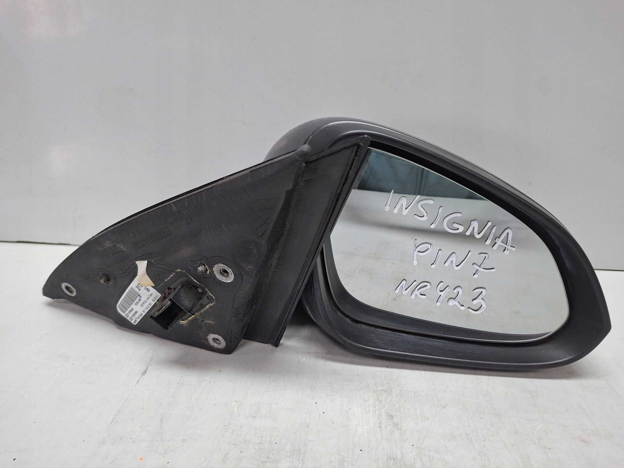 mirror exterior right 13269581 OPEL INSIGNIA A 7 PIN 2008