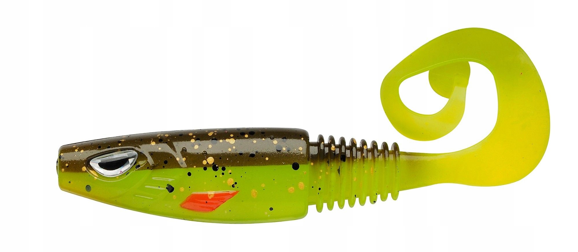Berkley Sick Curl 8cm Brown Chartreuse