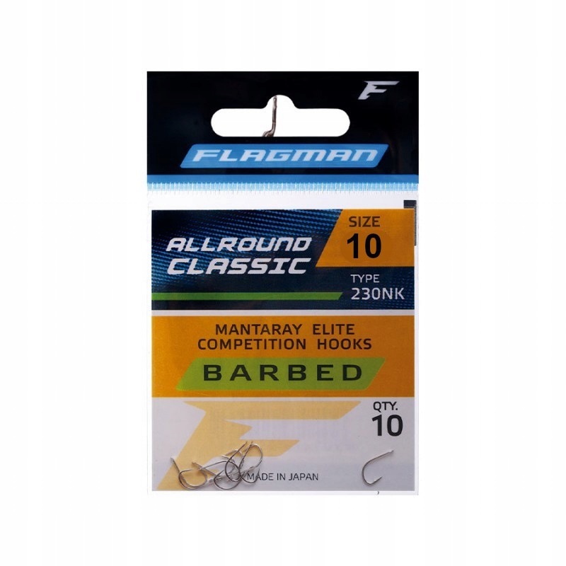 

Haczyki Flagman Allround Classic rozm. 10 230NK-10
