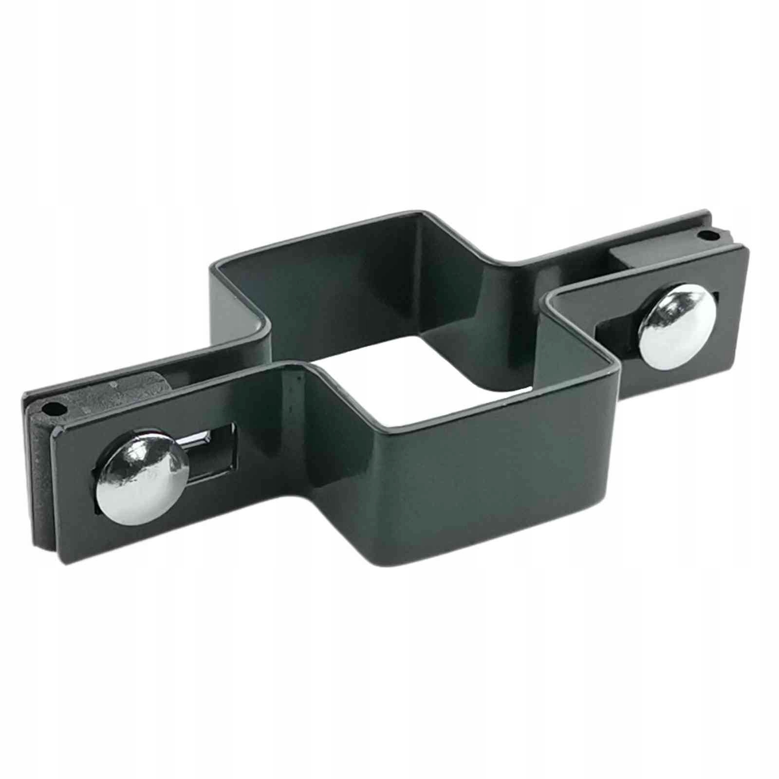 

Obejma słupka 60x40 pośrednia antracyt komplet