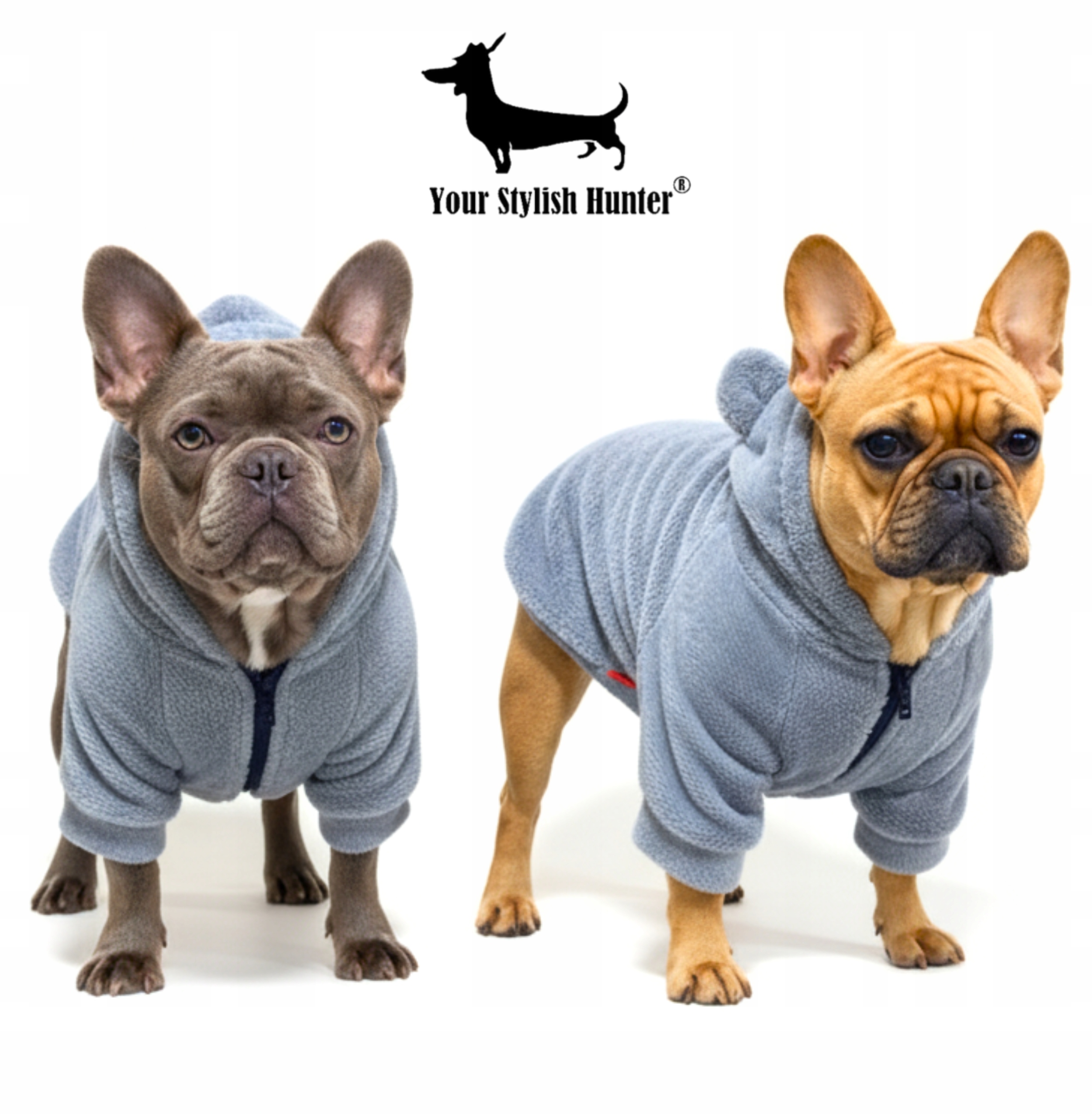 Levně Teplá měkká mikina fleecová s oblečením pro psa buldočka francouzského mopsa S