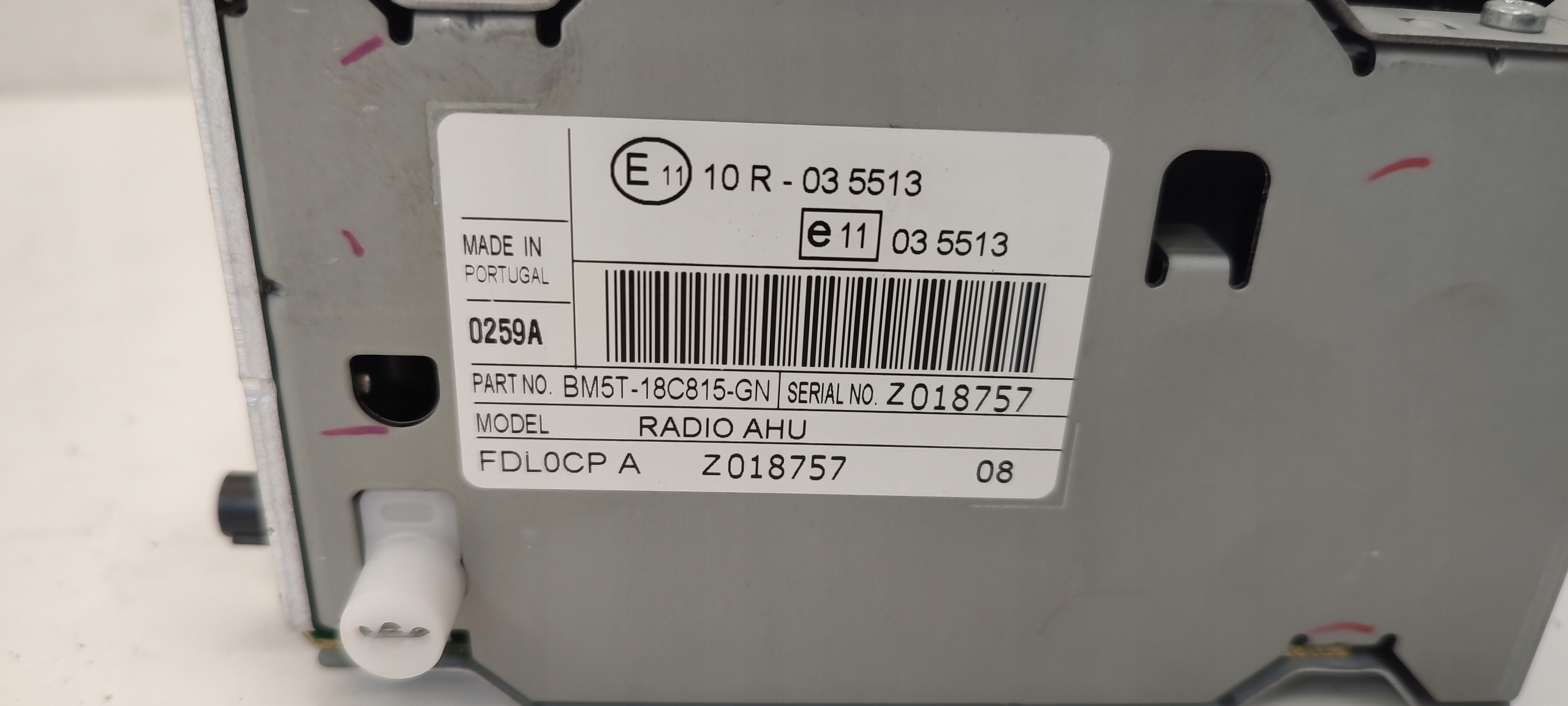 Radio EM5T18B955BA Ford Focus MK3 1,0 Ecoboost