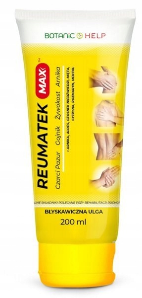 

Reumatek Max Czarci Pazur Gojnik Ból Stawów 200ml