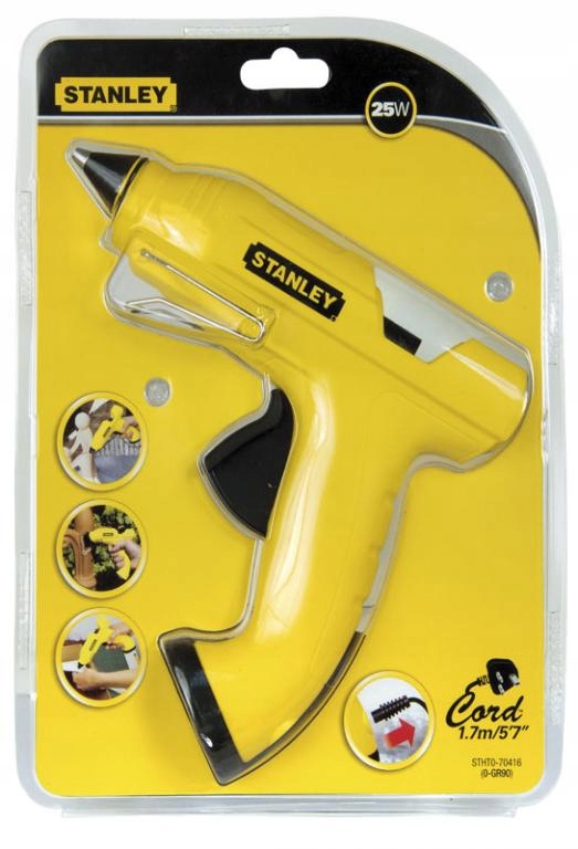 PISTOLET KLEJOWY DO KLEJU 25W 11MM BPRZEW. STANLEY