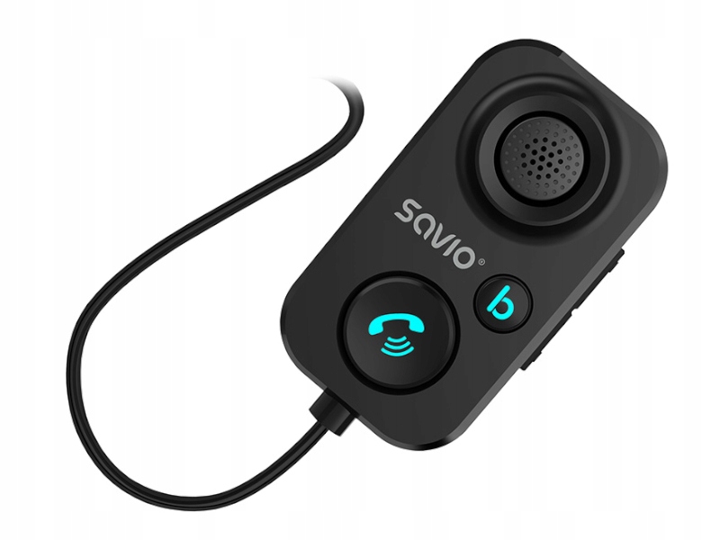 TRANSMITER AUX ZESTAW GŁOŚNOMÓWIĄCY ODBIORNIK BLUETOOTH 5.1 USB SAVIO TR-13 Model TR-13